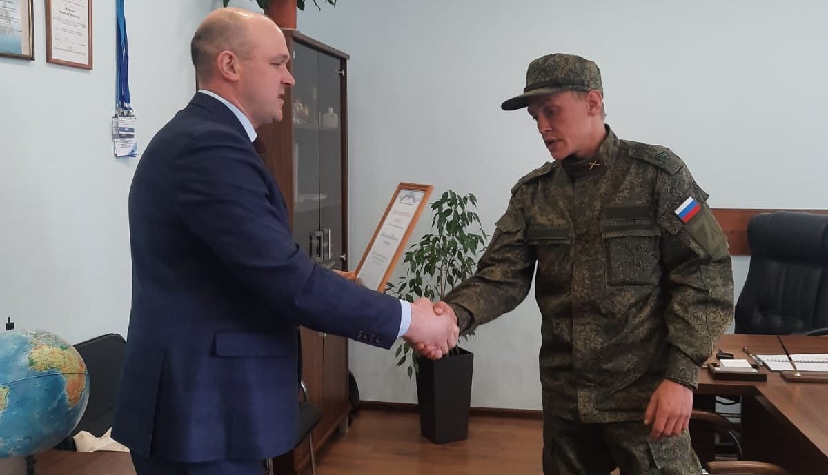 28.03.2023г. Состоялась встреча с участником СВО.